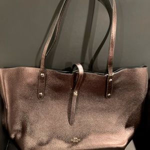 Coach Bronze Tote Bag